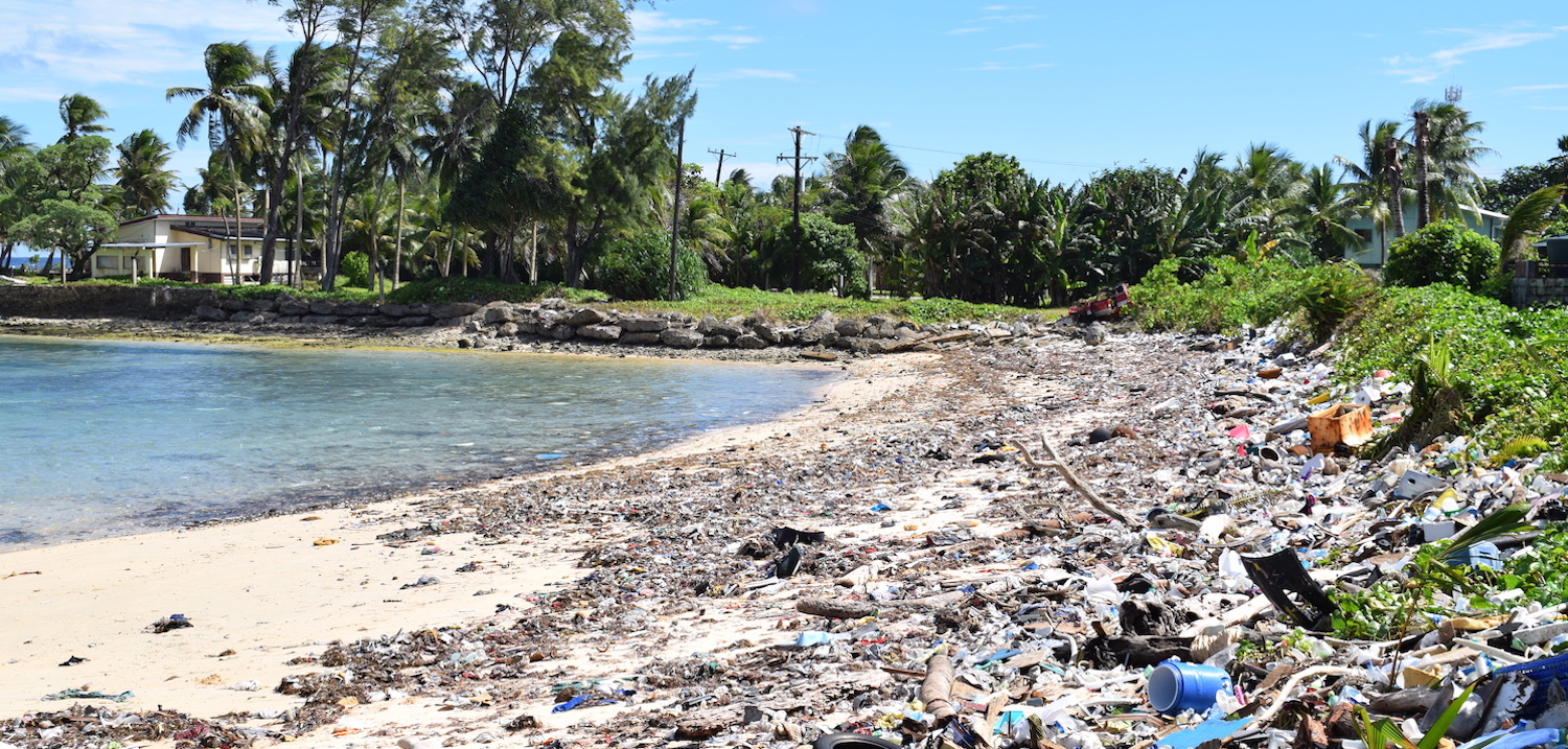 Rubbish and plastics pollution in Micronesia