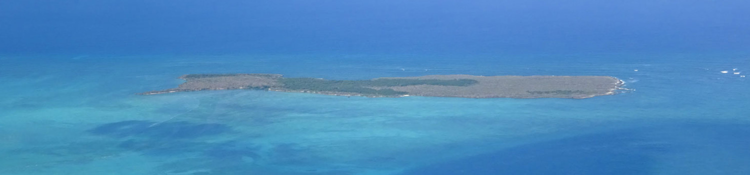 An island in the Quirimbas Archipelago in Mozambique