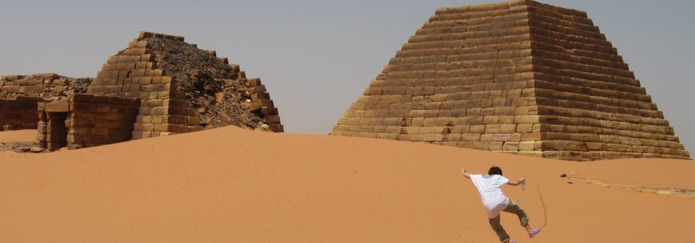 Nubian pyramids in Sudan