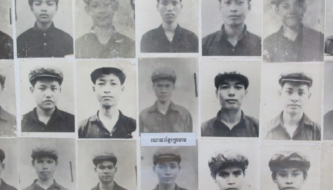Photos of S21 prisoners in Phnom Penh, Cambodia