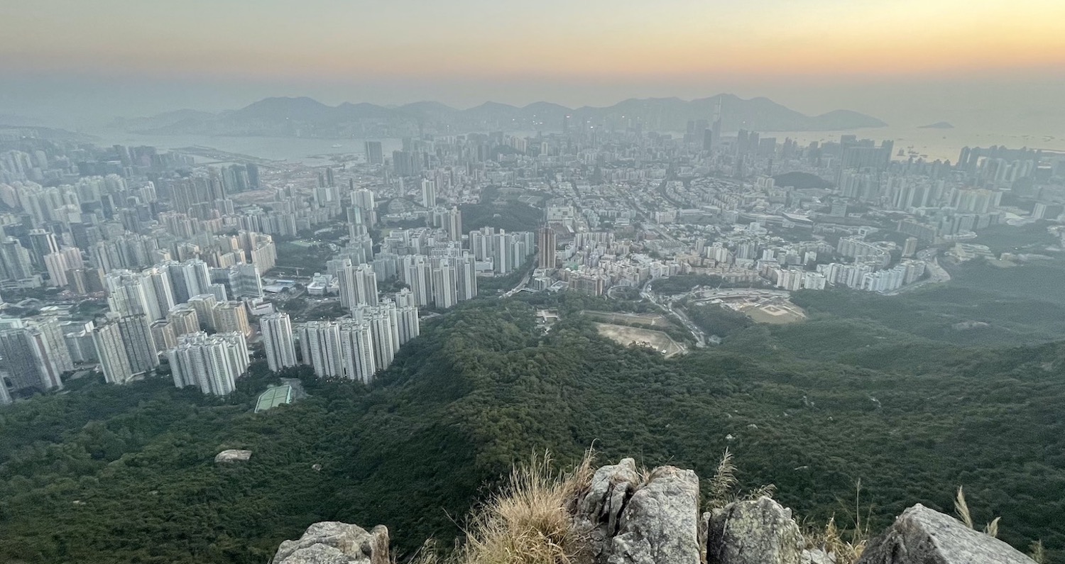 View From Lion Rock