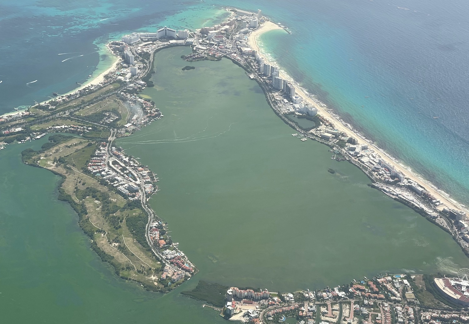Cancun Aerial View