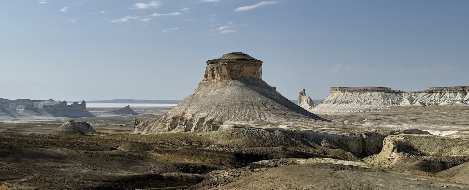 Steppe, lakes, moonscapes, gulags, mausoleums and two major cities in post-Soviet Kazakhstan